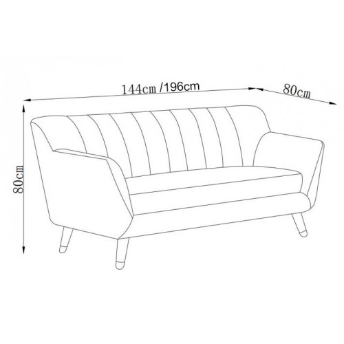 > Sofa - Faux Leather Sofa